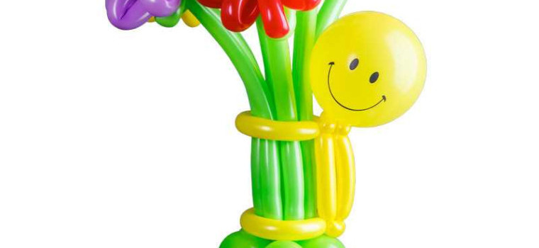 Цветы из шариков - идеальный подарок на любой праздник