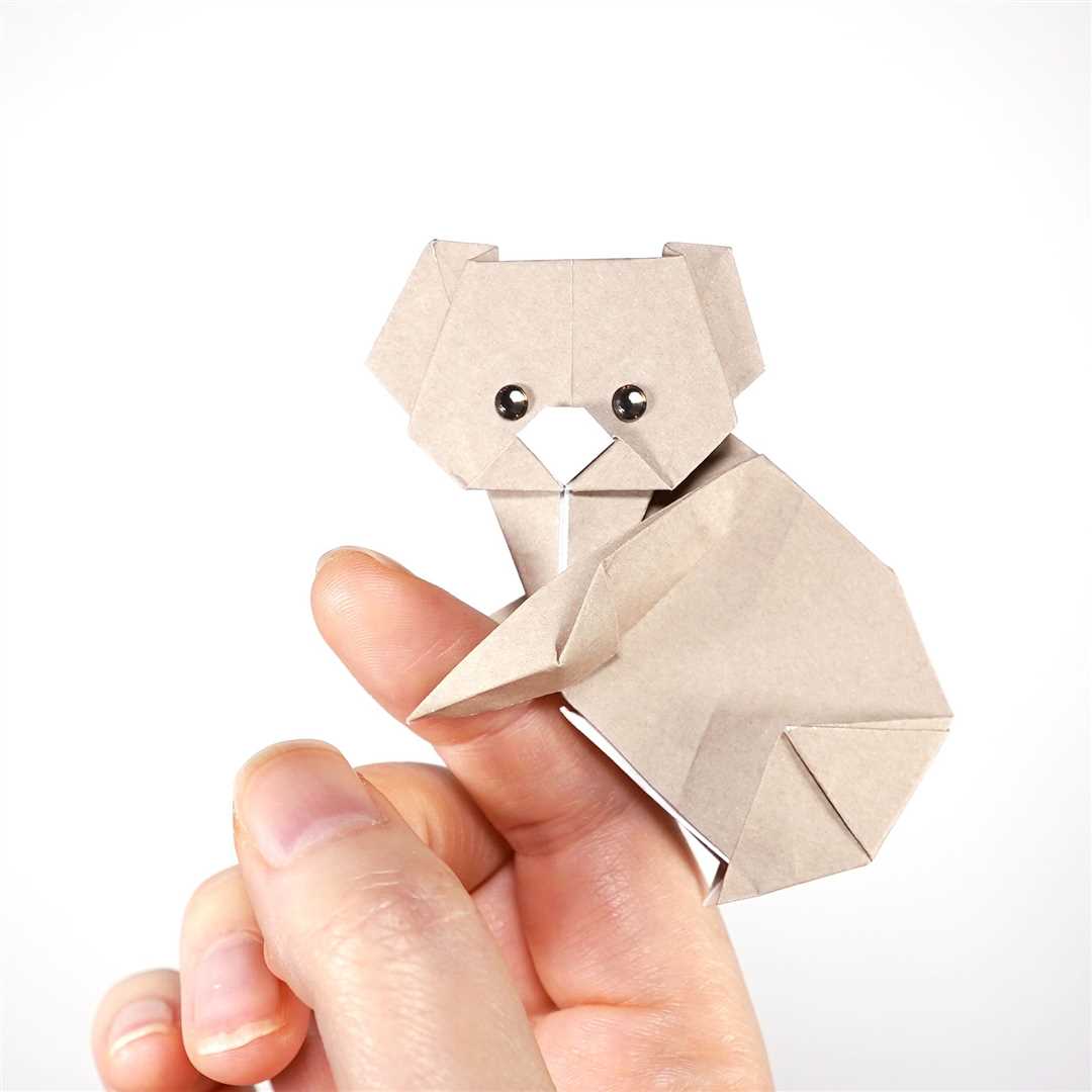 Начните сделать оригами зверей