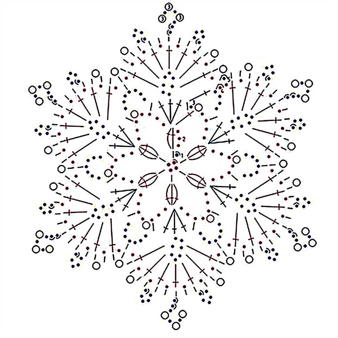 Снежинки крючком схемы: как вязать красивые украшения для зимы